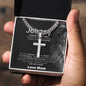 Personalized Gift for You Are Braver - Cuban Chain Necklace with Cross