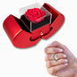 Red Heart Rose Box with Forever Love Necklace