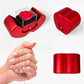 Red Heart Rose Box With Forever Love Necklace