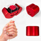 Red Heart Rose Box With Forever Love Necklace