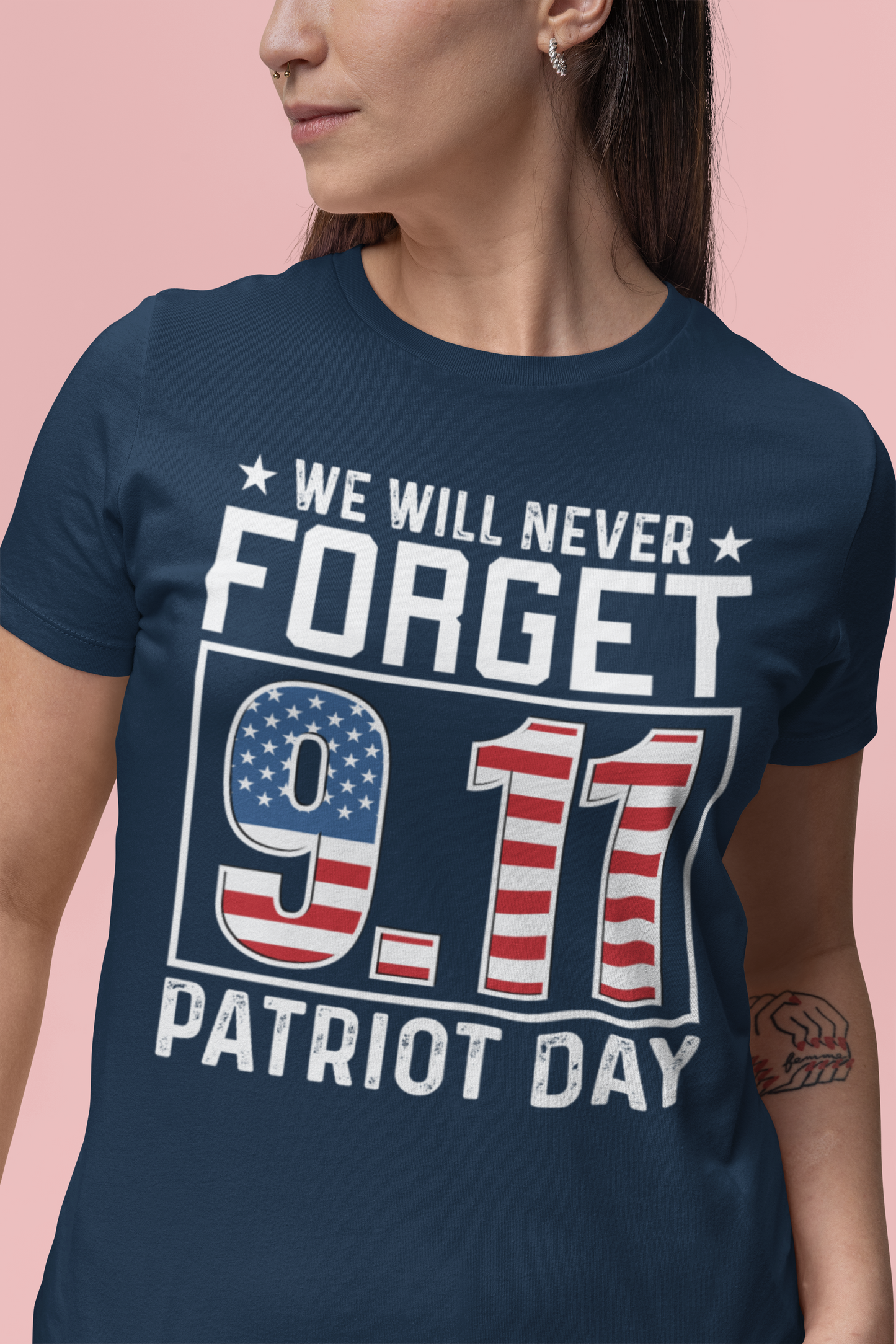 [Almost Sold Out] We Will Never Forget 9.11 Patriot Day T-Shirt