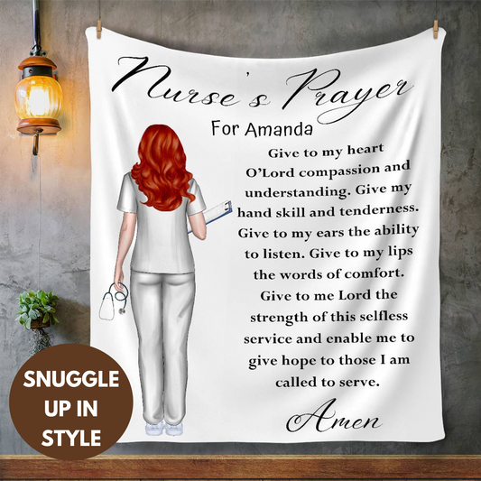 Personalized NICU Nurse Blanket Gift, NICU Nurse Appreciation, NICU Nurse Throw, Nicu Nurse Christmas Gift, For Nicu Nurse, Nicu Nurse Gift