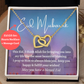 [Almost Sold Out] Eid Mubarak Gift Set - Interlocking Hearts Necklace