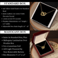 [Almost Sold Out] Eid Mubarak Gift Set - Interlocking Hearts Necklace