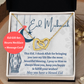 [Almost Sold Out] Eid Mubarak Gift - Interlocking Hearts Necklace