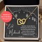 [Almost Sold Out] Eid Mubarak Gift - Interlocking Hearts Necklace