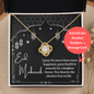 [Almost Sold Out] Eid Mubarak Gift Set - 18k Gold Love Knot Necklace