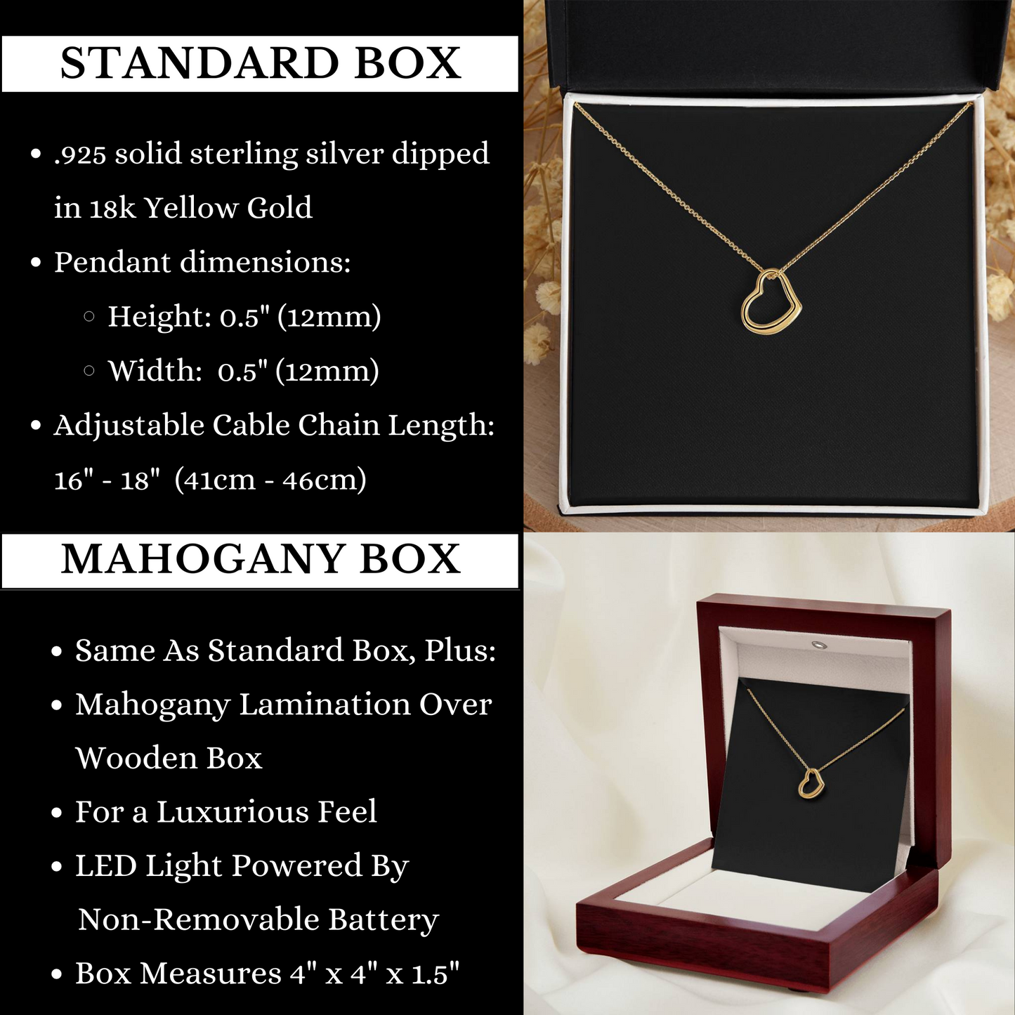 [Almost Sold Out] Star Sign Gift - Delicate Heart Necklace