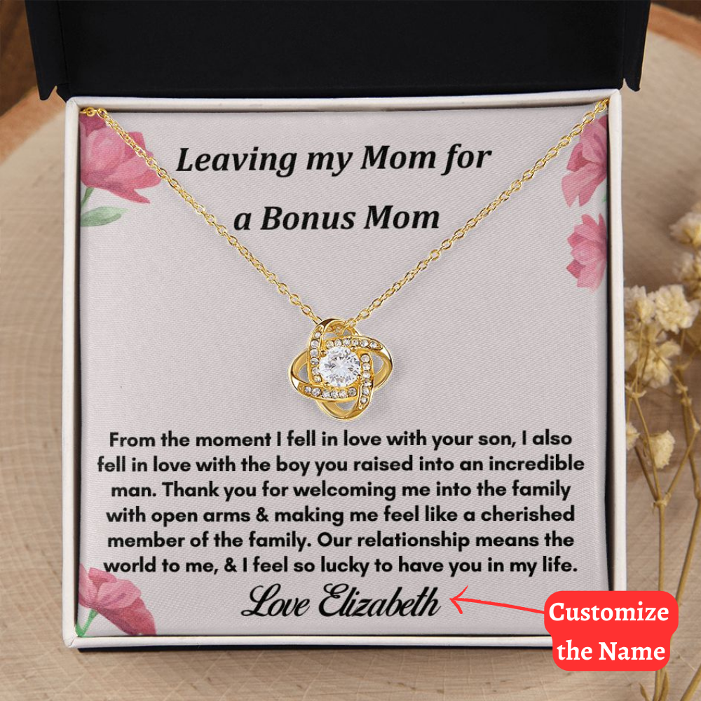 [Almost Sold Out] Bonus Mom - Gold Love Knot Necklace