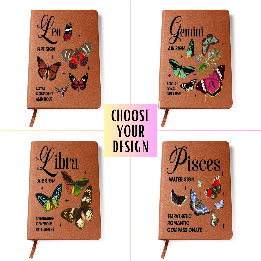 Almost Sold Out - Cancer Zodiac Leather Journal