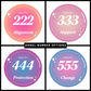 [Almost Sold Out] Personalized Angel Numbers Acrylic Plaque
