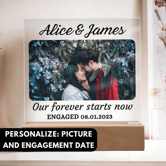 [Almost Sold Out] Personalized Engagement Acrylic Square