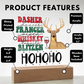 [Almost Sold Out] Dasher Prancer Acrylic Square Plaque