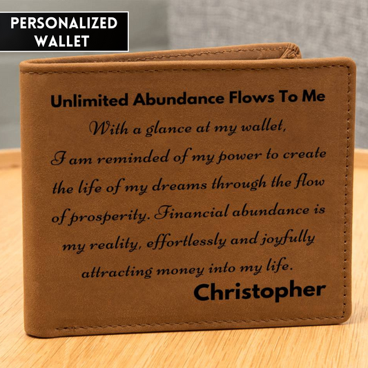 [Almost Sold Out] Personalized Unlimited Abundance Flows To Me Wallet