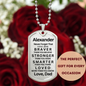 My Son Braver - Dog Tag Necklace