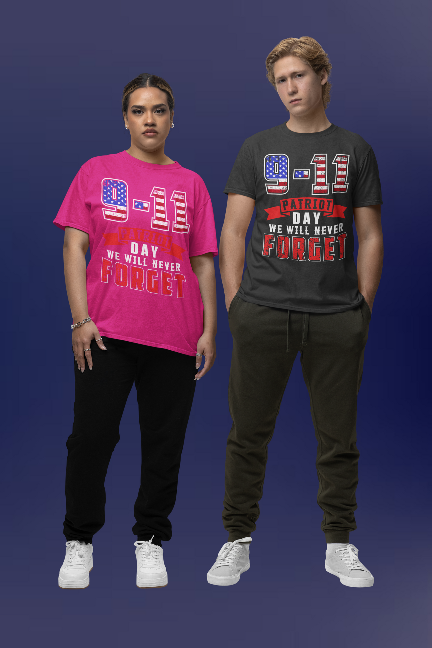 [Almost Sold Out] 9.11 Patriot Day We Will Never Forget T-Shirt