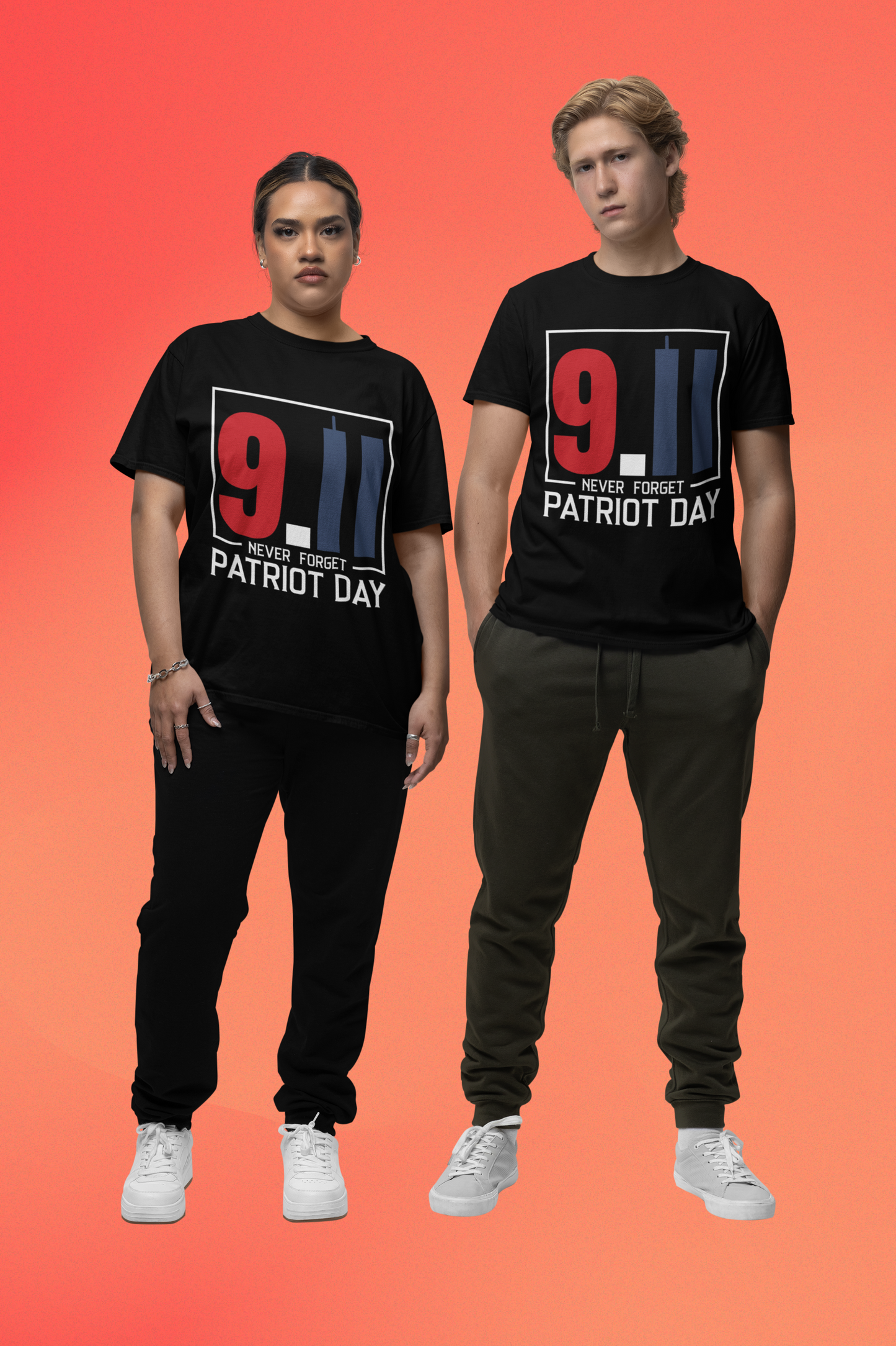 [Almost Sold Out] We Will Never Forget 9.11 Patriot Day T-Shirt