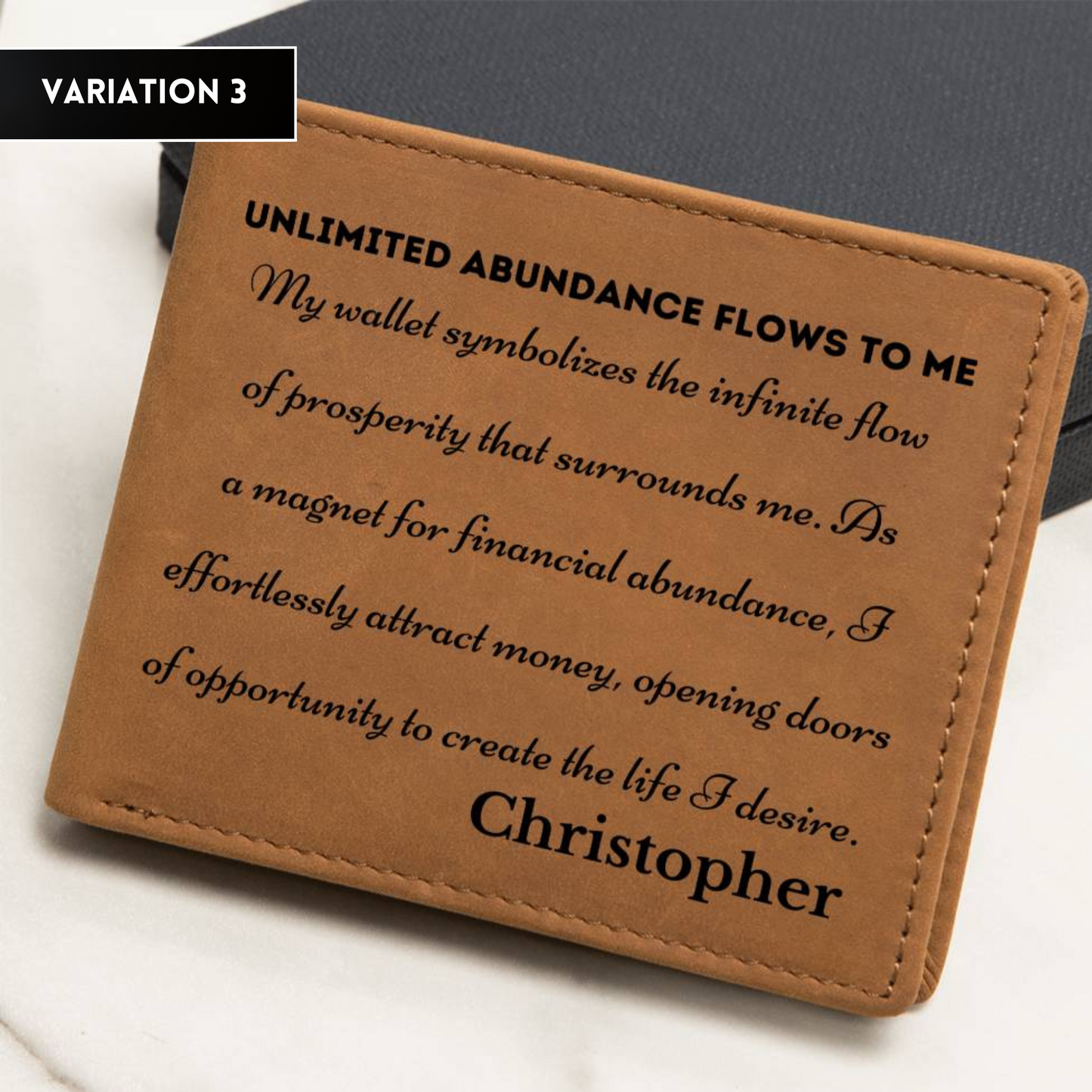 [Almost Sold Out] Unlimited Abundance Leather Wallet