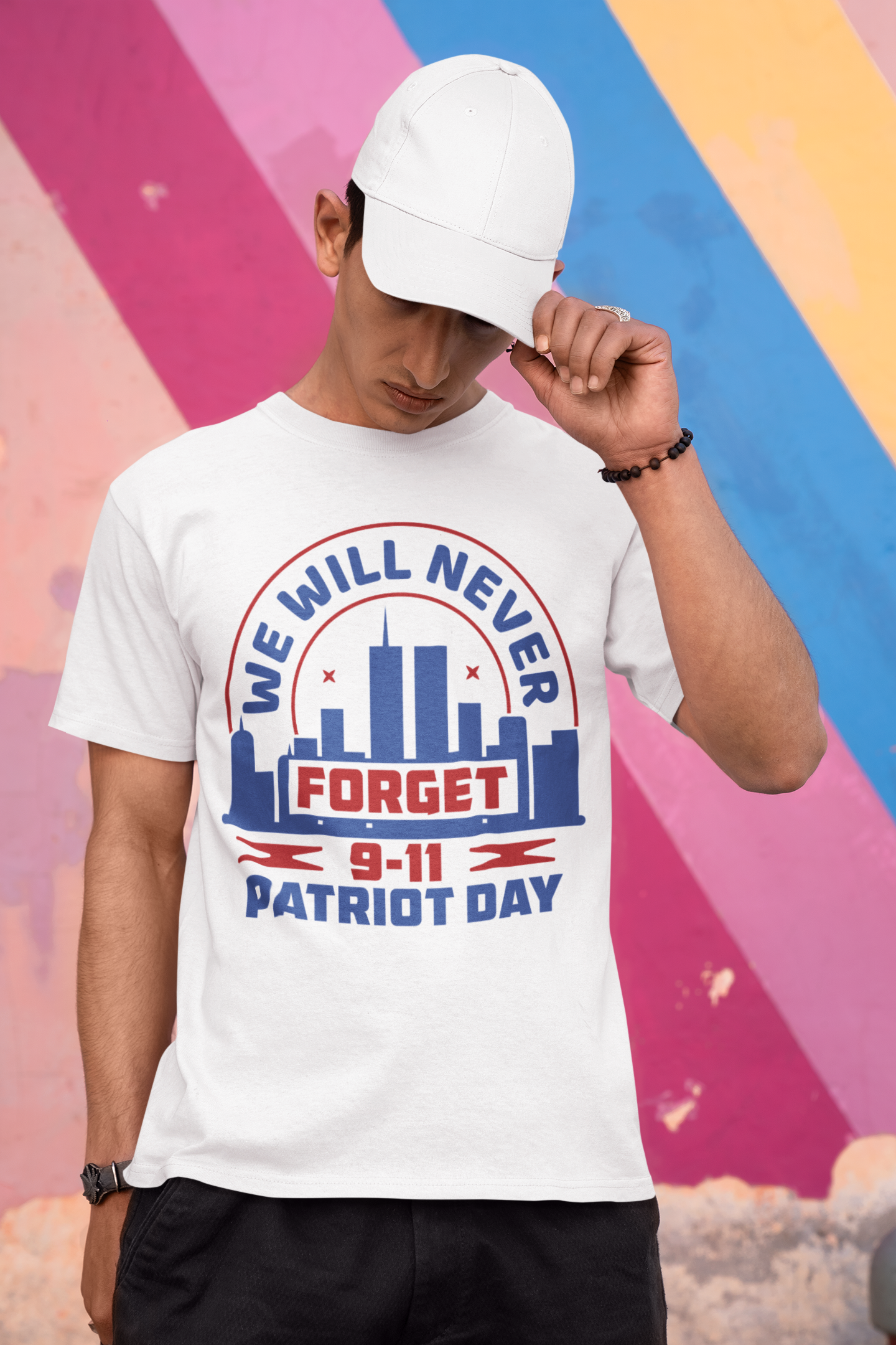 [Almost Sold Out] We Will Never Forget 9-11 Patriot Day T-shirt