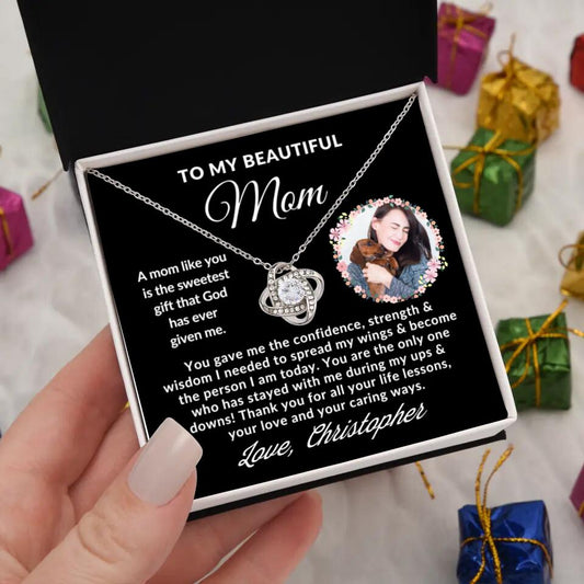 [ALMOST SOLD OUT] PERSONALIZED MOM NECKLACE WITH PHOTO UPLOAD