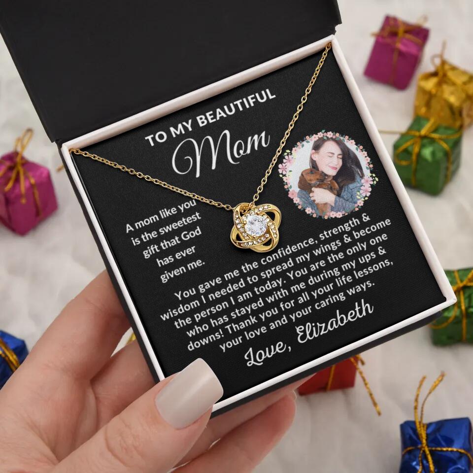 [ALMOST SOLD OUT] PERSONALIZED MOM NECKLACE WITH PHOTO UPLOAD