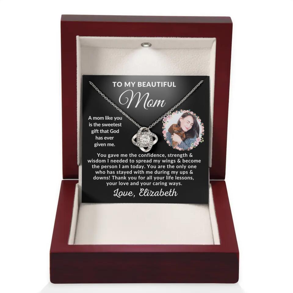[ALMOST SOLD OUT] PERSONALIZED MOM NECKLACE WITH PHOTO UPLOAD