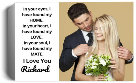 EXPRESS YOUR LOVE WITH THIS CUSTOMIZED CANVAS