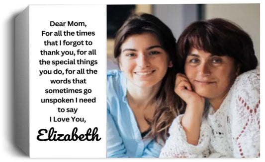 EXPRESS YOUR LOVE FOR YOUR MOM WITH THIS CUSTOMIZED CANVAS