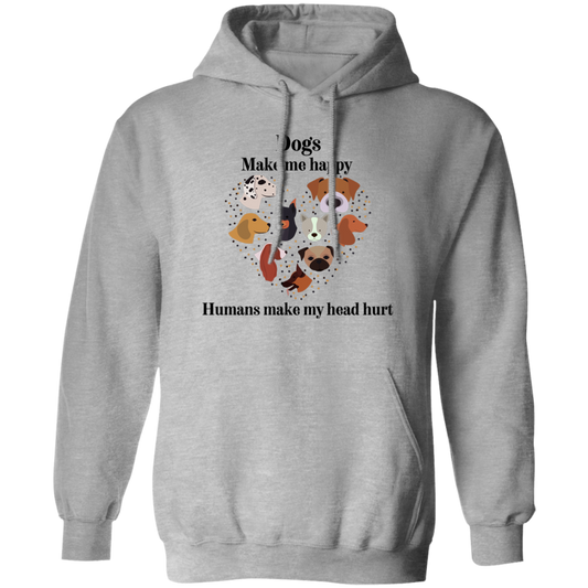 Dogs Make Me Happy Hoodie