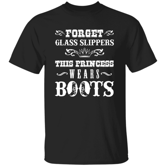 Princess Wears Boots T-Shirt