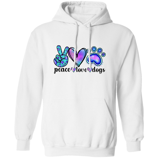Peace Love Dogs Hoodie