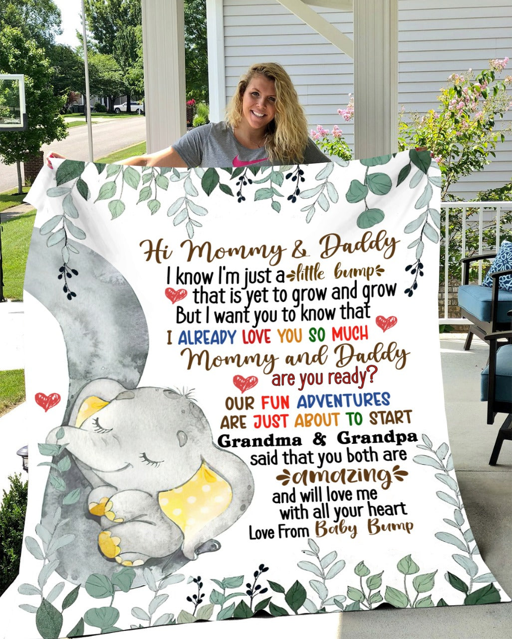 Customized] To my Mom Love you Daughter BLANKET, Cozy Premium Fleece  Sherpa Woven Blanket