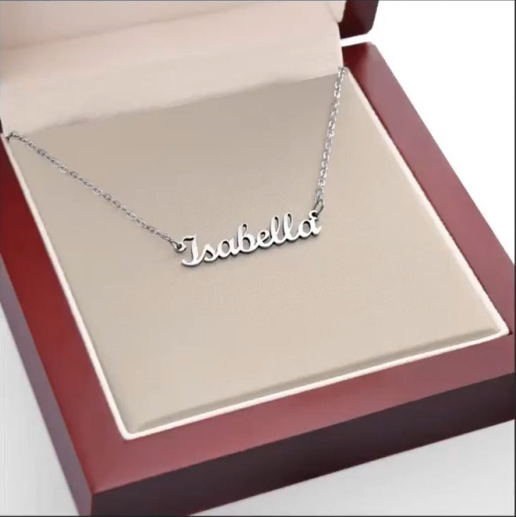 [50% OFF, GET YOURS TODAY] PERSONALIZED NAME NECKLACE I MADE & SHIPS FROM THE USA
