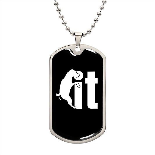 Almost Sold Out -  DOG IT - DOG TAG NECKLACE