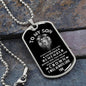 [Almost Sold Out] TO MY SON - DOG TAG NECKLACE