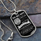 [Almost Sold Out] TO MY SON - DOG TAG NECKLACE