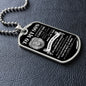 [Almost Sold Out] TO MY SON - DOG TAG NECKLACE