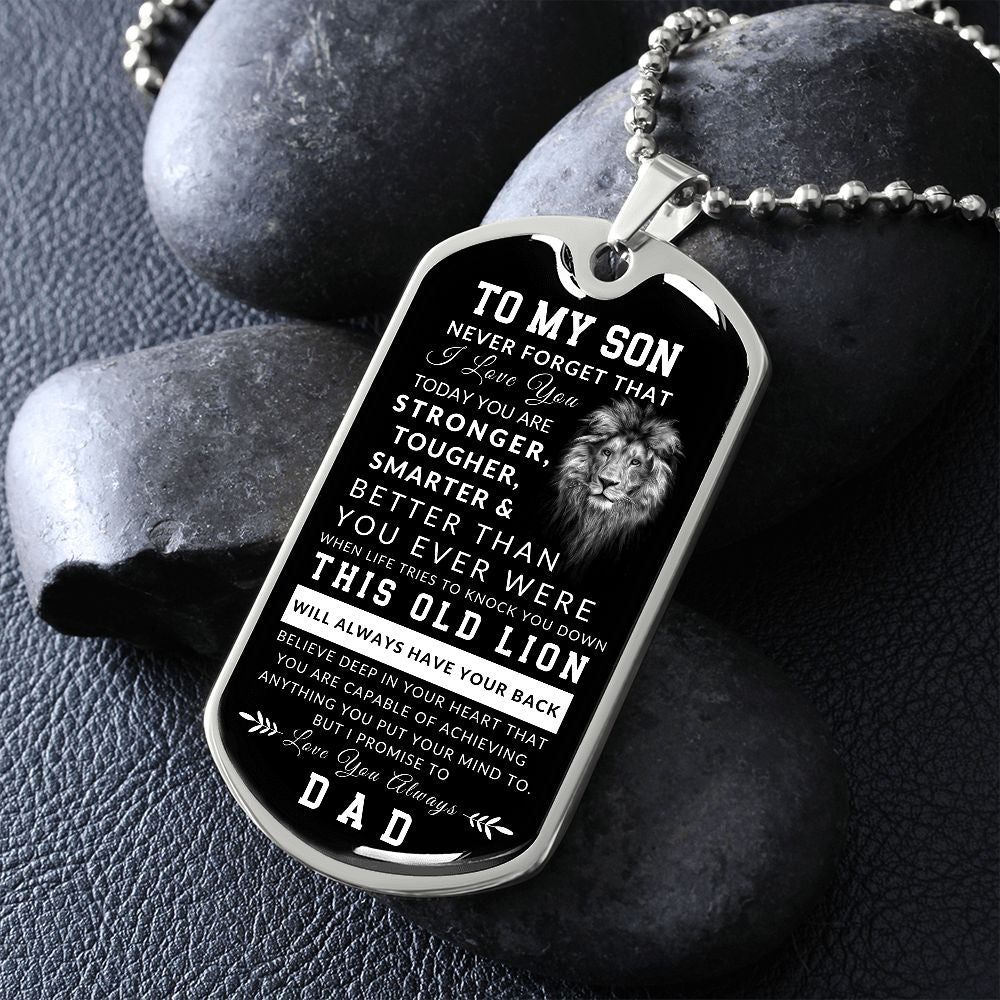[Almost Sold Out] TO MY SON - DOG TAG NECKLACE