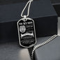 [Almost Sold Out] TO MY SON - DOG TAG NECKLACE