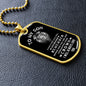 [Almost Sold Out] TO MY SON - DOG TAG NECKLACE