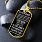 [ALMOST SOLD OUT] TO MY DAD - DOG TAG NECKLACE