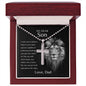 [50% OFF TODAY ONLY] TO MY SON - STAINLESS STEEL CROSS NECKLACE