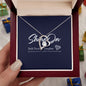 Forever Love Necklace - Silver Gold