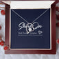 Forever Love Necklace - Silver Gold