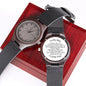 [50% OFF TODAY]  TO MY MAN - Engraved Wooden Watch
