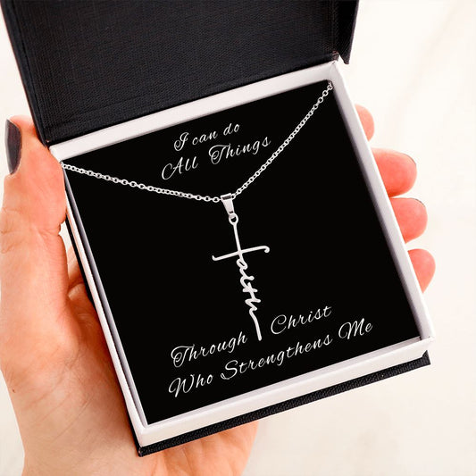 [Almost Sold Out] I CAN DO ALL THINGS THROUGH CHRIST - FAITH NECKLACE