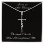 [Almost Sold Out] I CAN DO ALL THINGS THROUGH CHRIST - FAITH NECKLACE