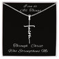 [Almost Sold Out] I CAN DO ALL THINGS THROUGH CHRIST - FAITH NECKLACE