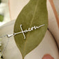 [Almost Sold Out] I CAN DO ALL THINGS THROUGH CHRIST - FAITH NECKLACE