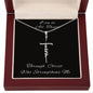 [Almost Sold Out] I CAN DO ALL THINGS THROUGH CHRIST - FAITH NECKLACE